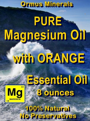 Ormus Minerals -Pure Magnesium Oil with Orange E O
