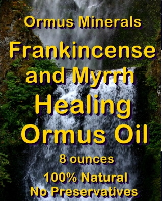Ormus MInerals Frankincense & MYRRH Healing Ormus Oil Ormus MInerals Frankincense & MYRRH Healing Ormus Oil