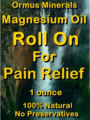 Ormus Minerals -Magnesium Roll On for Pain Releif