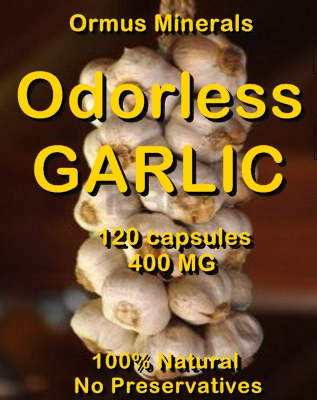 Ormus Minerals -Ordorless GARLIC